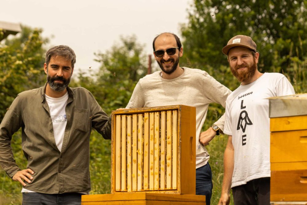 Ausflug zu unserem Bienenvolk