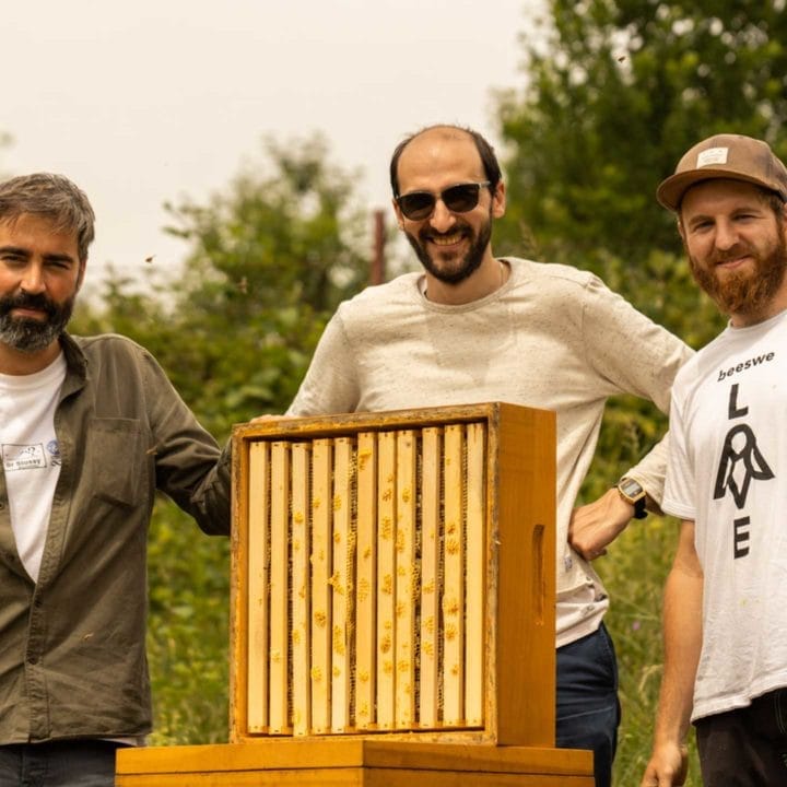 Ausflug zu unserem Bienenvolk