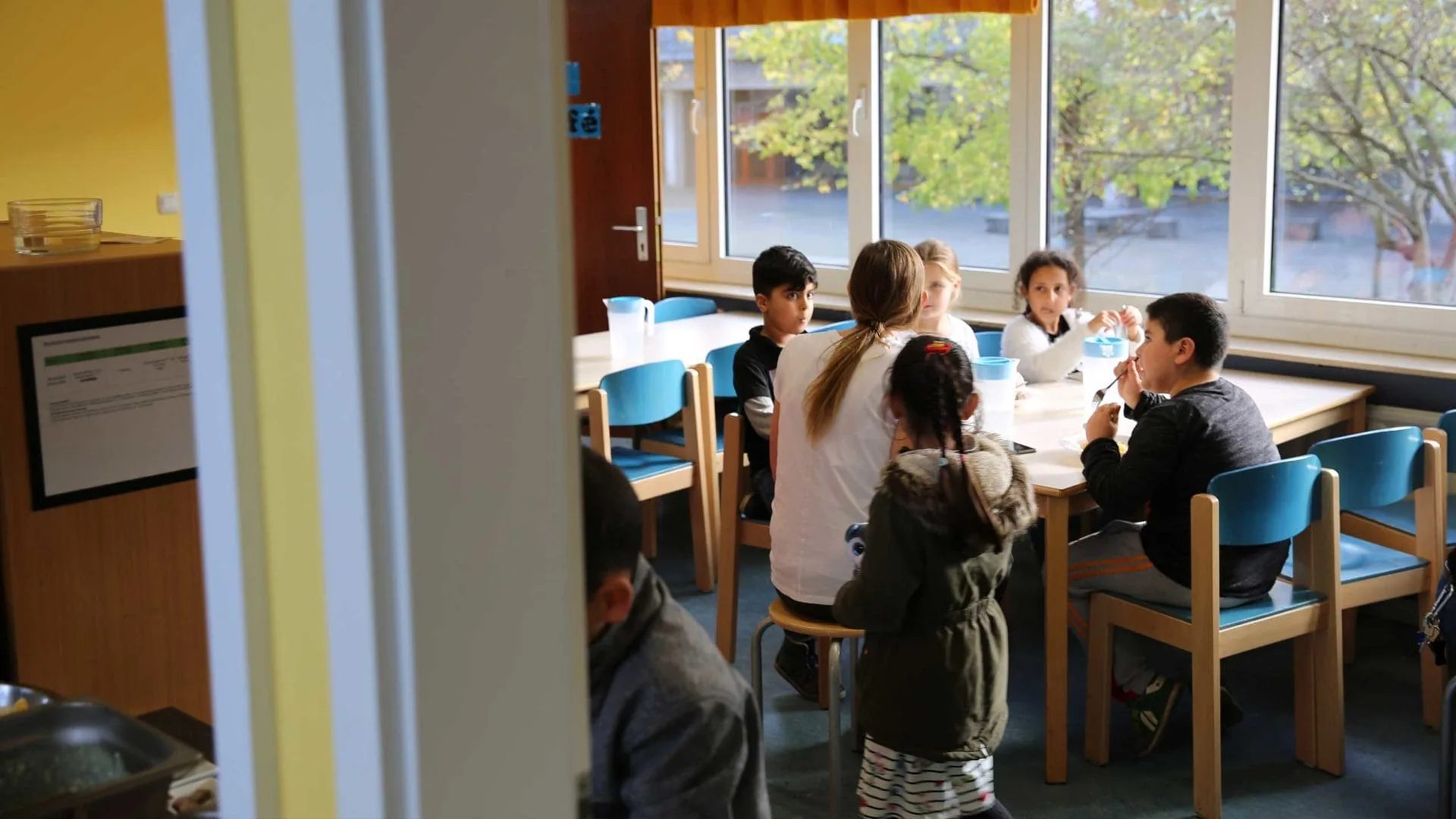 Grie Soß in Griesheim: Im Kids Café der Arche Frankfurt lassen sich die Kinder es schmecken.