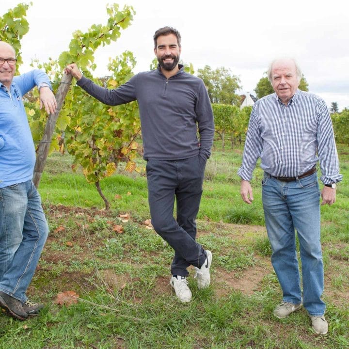 Besuch auf dem Weingut