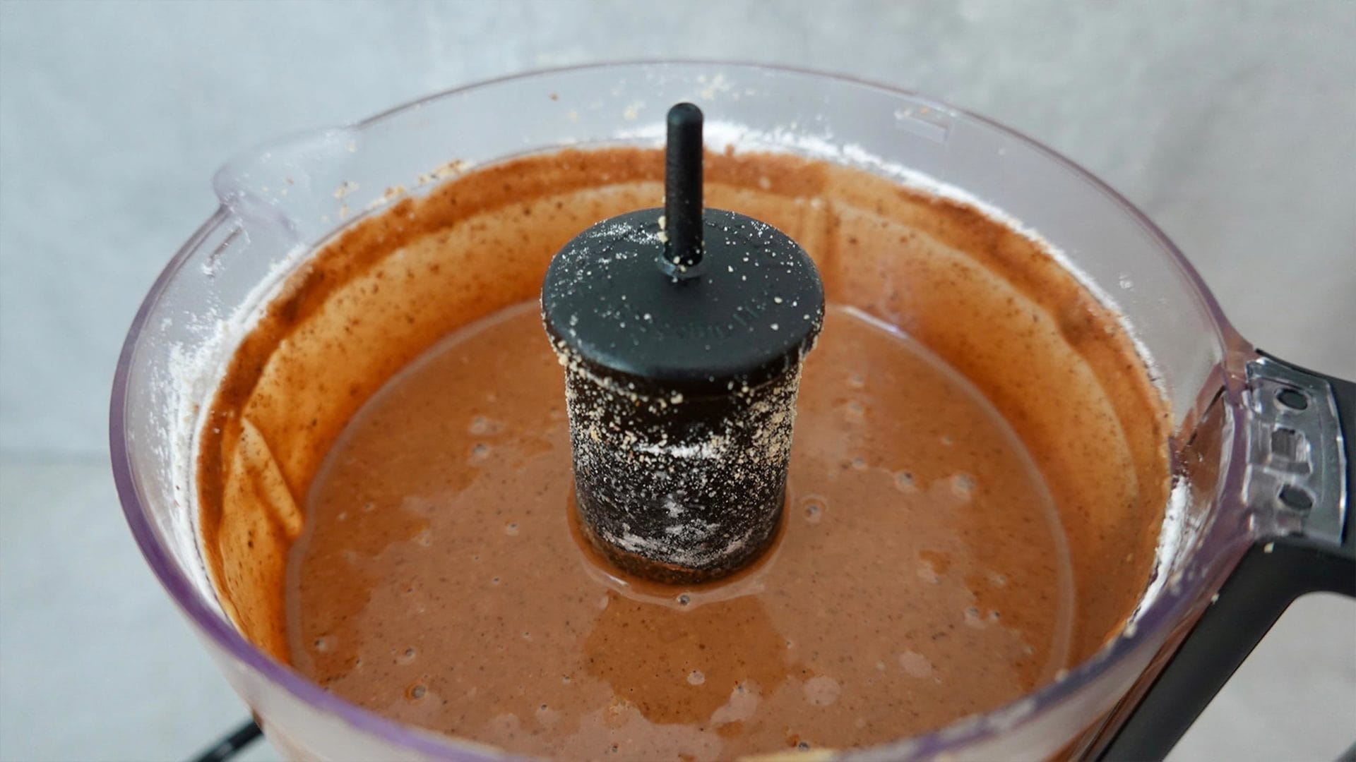 Nut spread in blender