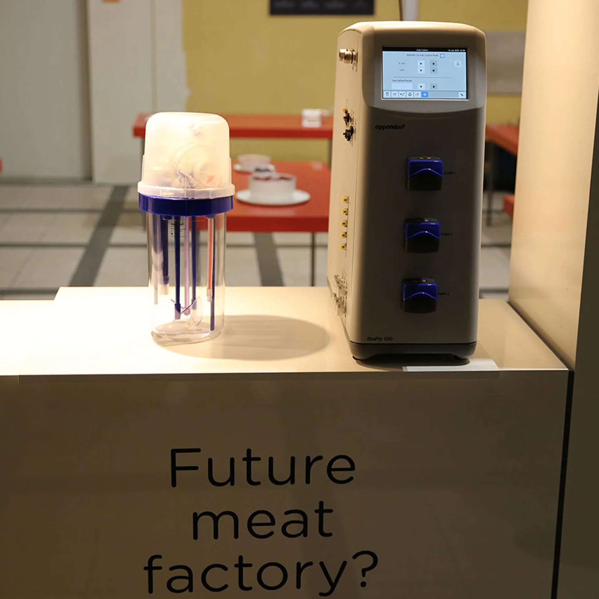 Fleisch der Zukunft - Maschine für In-Vitro-Fleisch