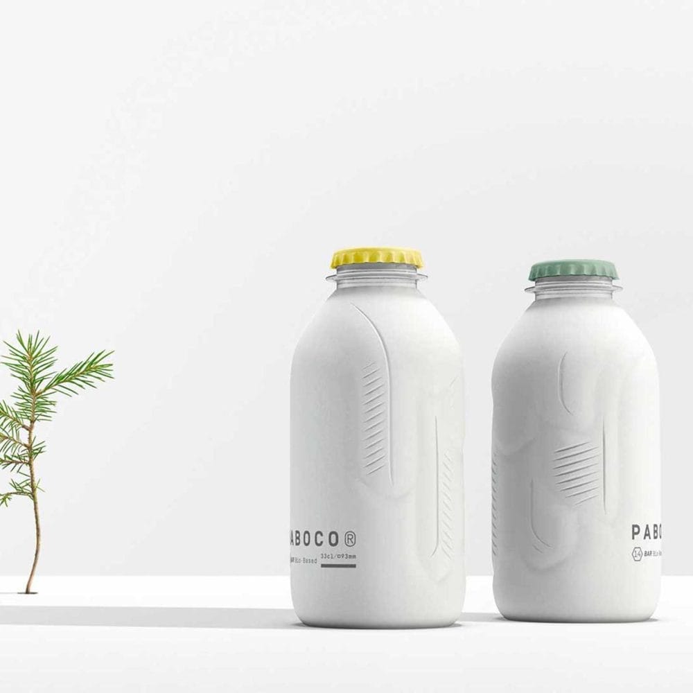 MILK MaterialLab Paper Bottle Paboco