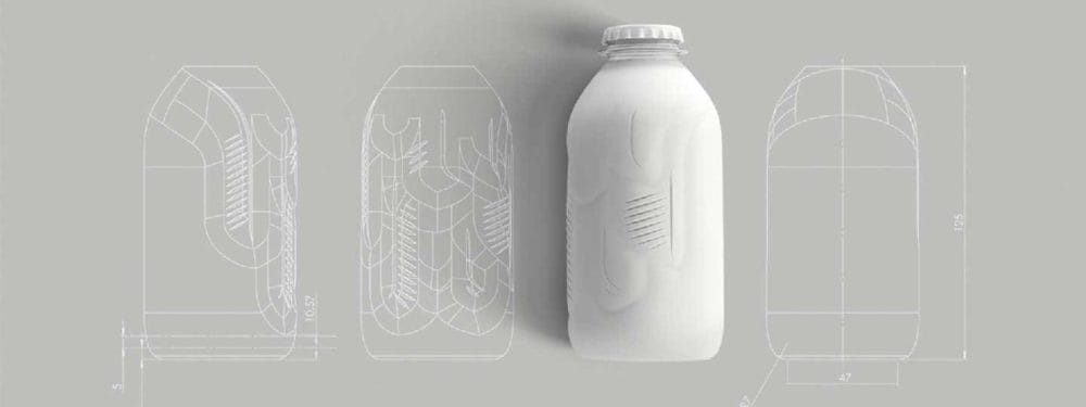 MILK MaterialLab Paper Bottle Paboco