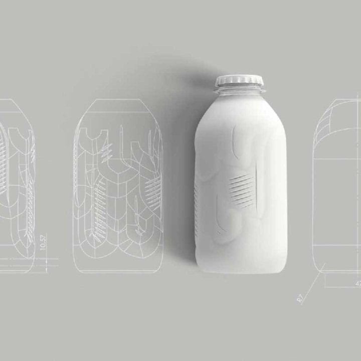 MILK MaterialLab Paper Bottle Paboco