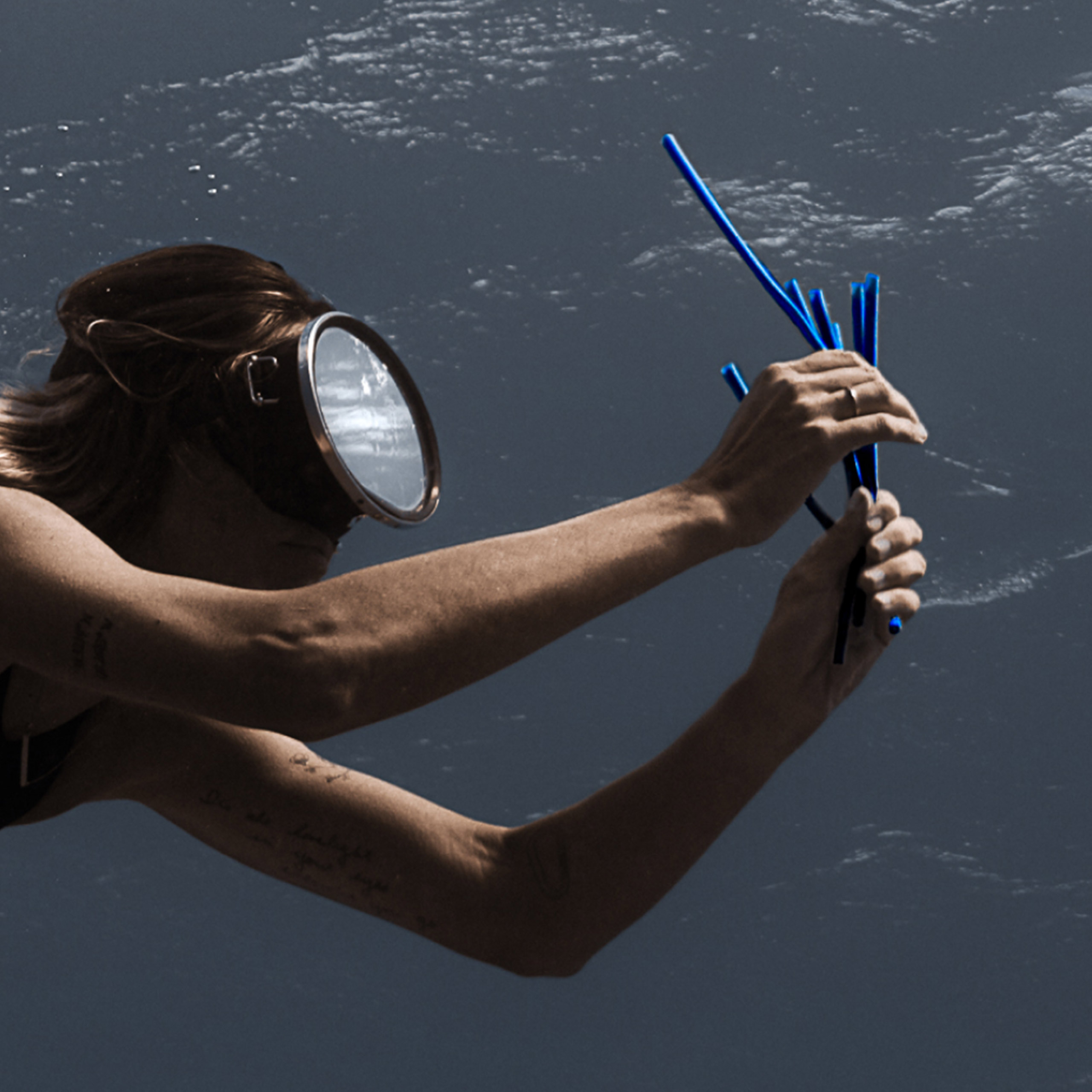 MILK. Material Lab Blue Carbon Straw