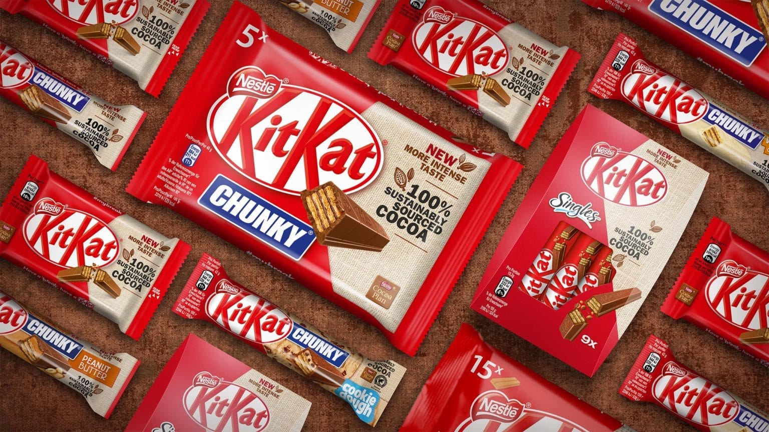 KitKat Packaging Design MILK Food