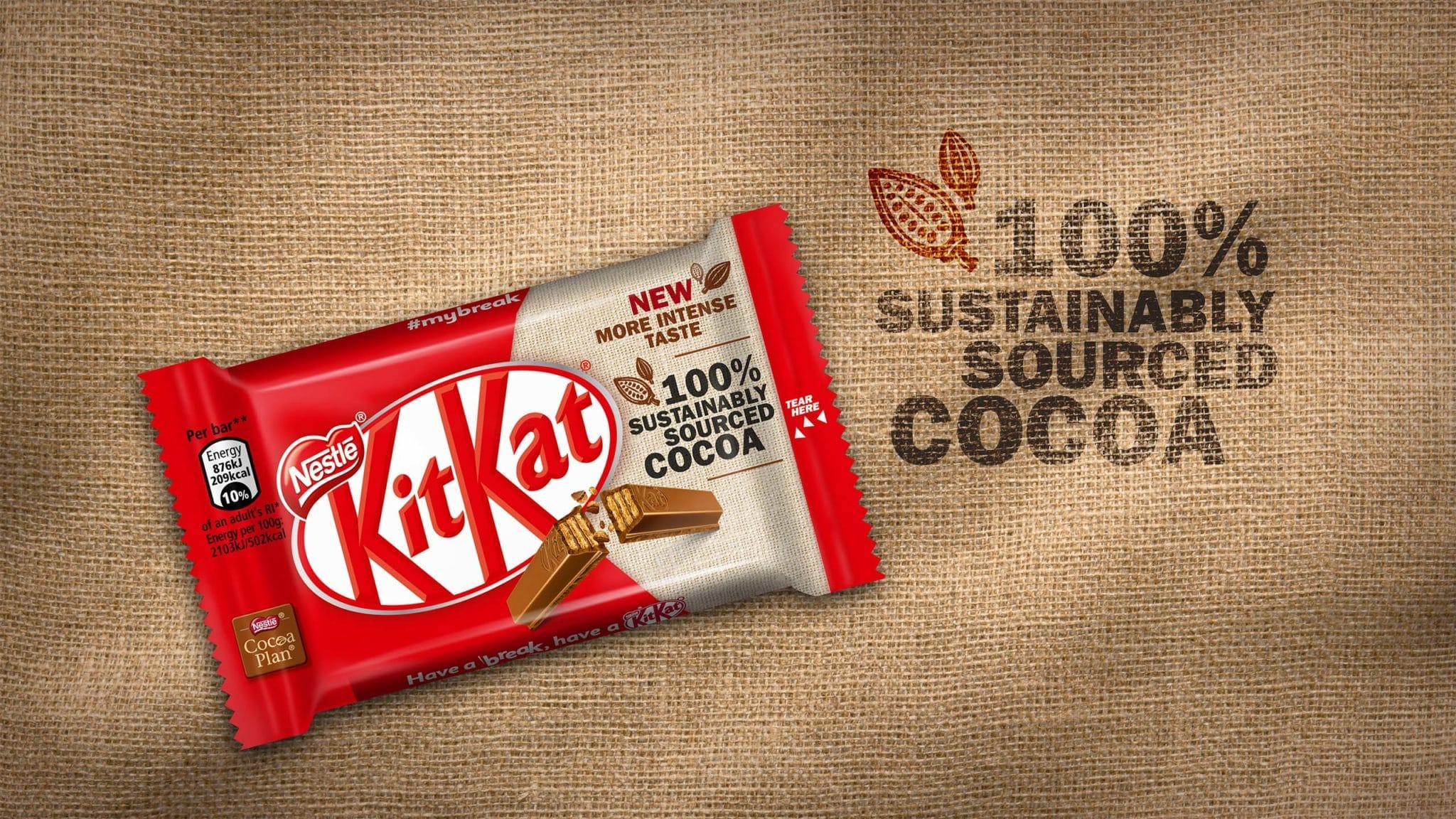 KitKat Packaging Design MILK Food