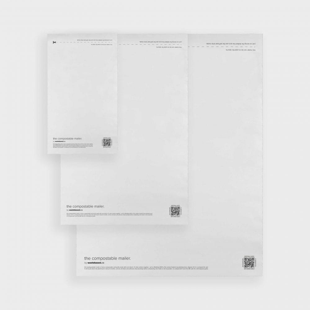 MILK MaterialLab Wasedbased Versandtaschen