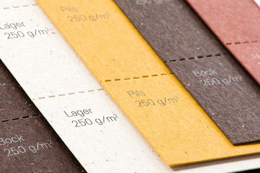 MILK MaterialLab Bierpapier Gmund