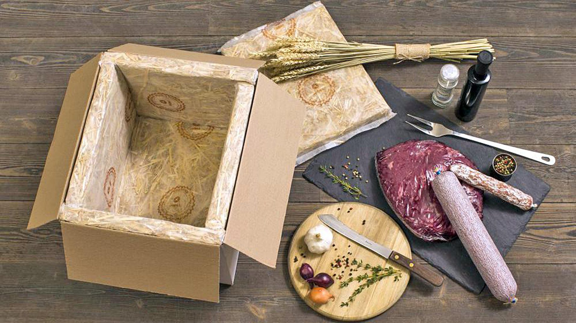 Nachhaltige Lebensmittelverpackungen Landbox