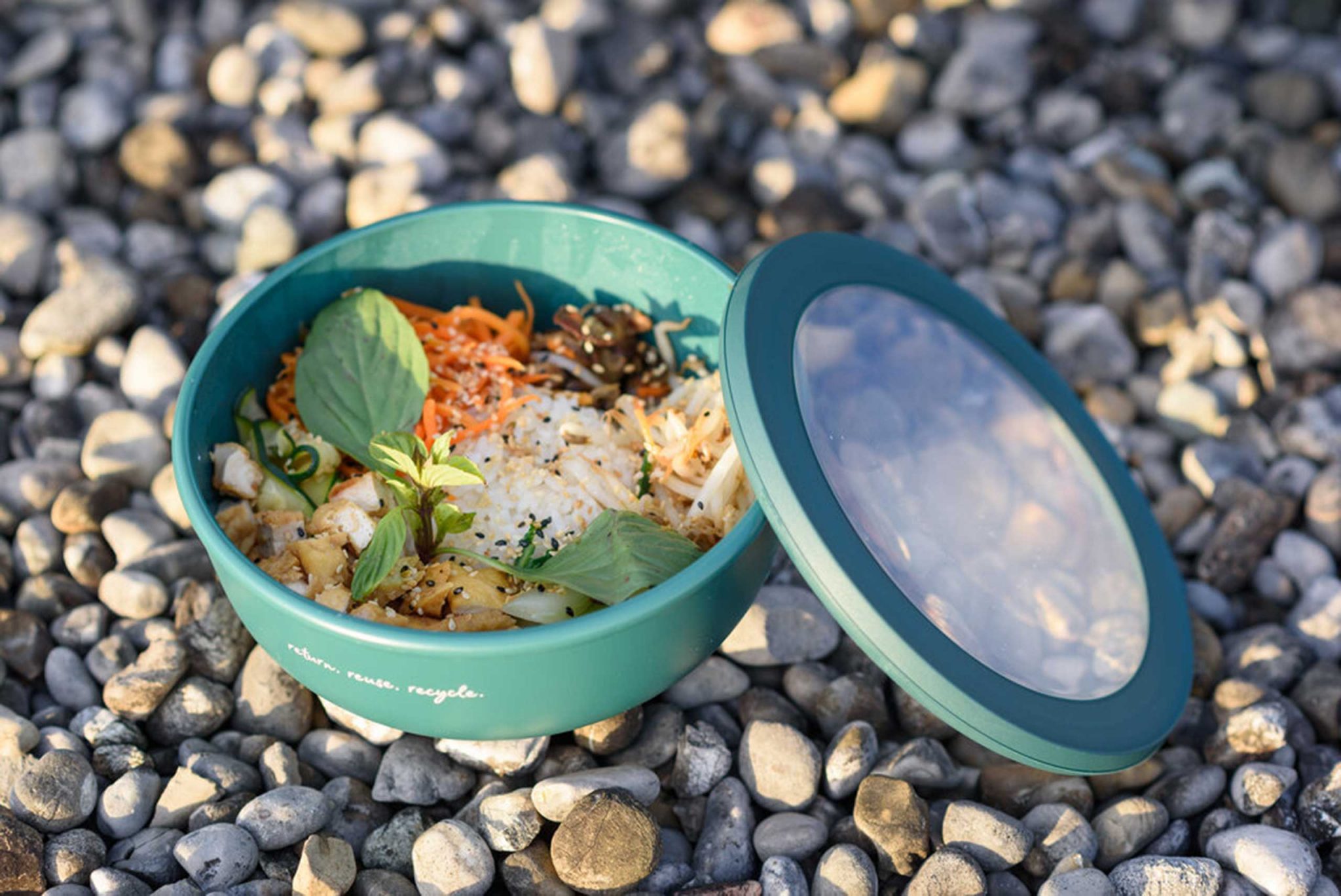 MILK. Material LAB REBOWL / Mehrwegpfandsystem für Speisen