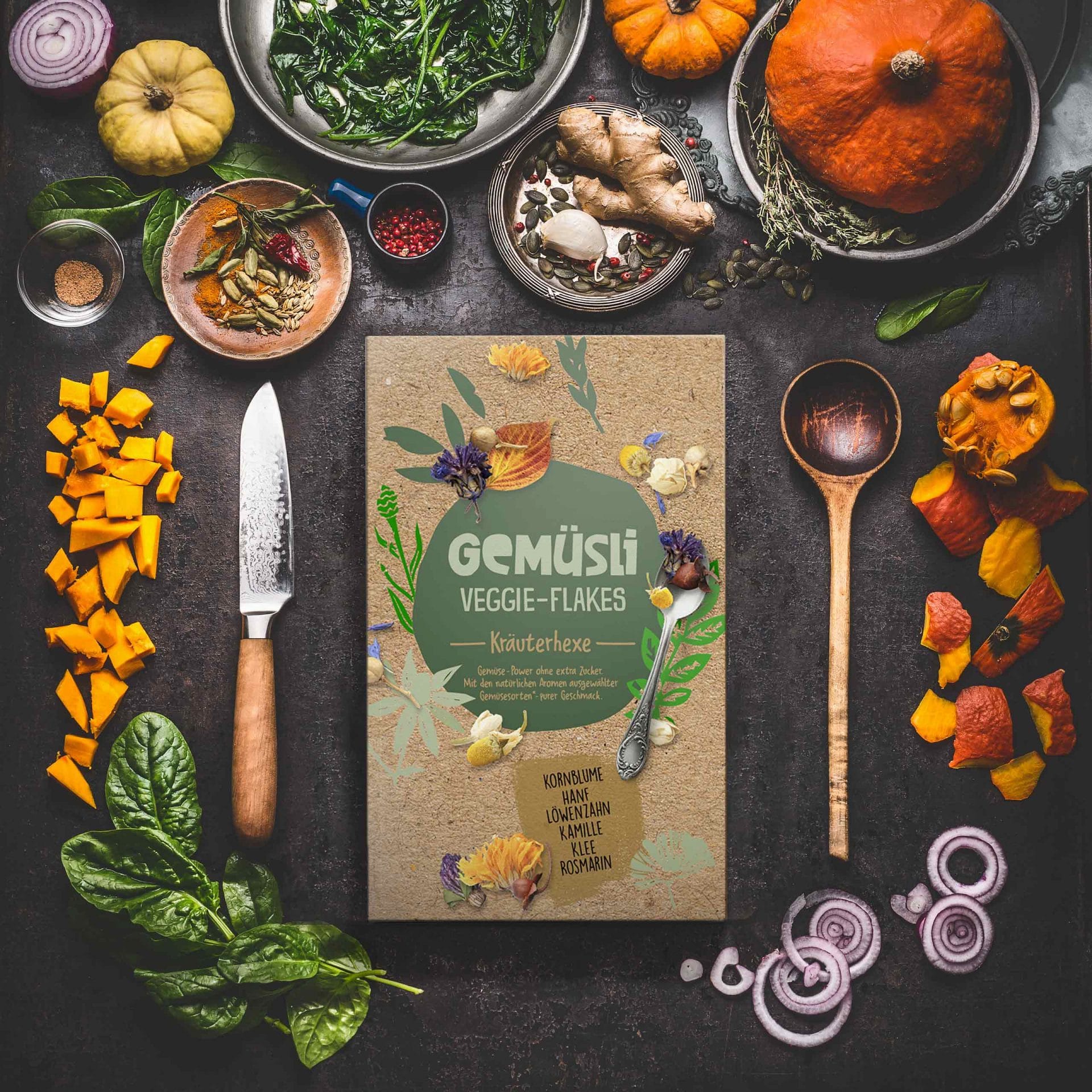 Gemüse-Müsli Gemüsli