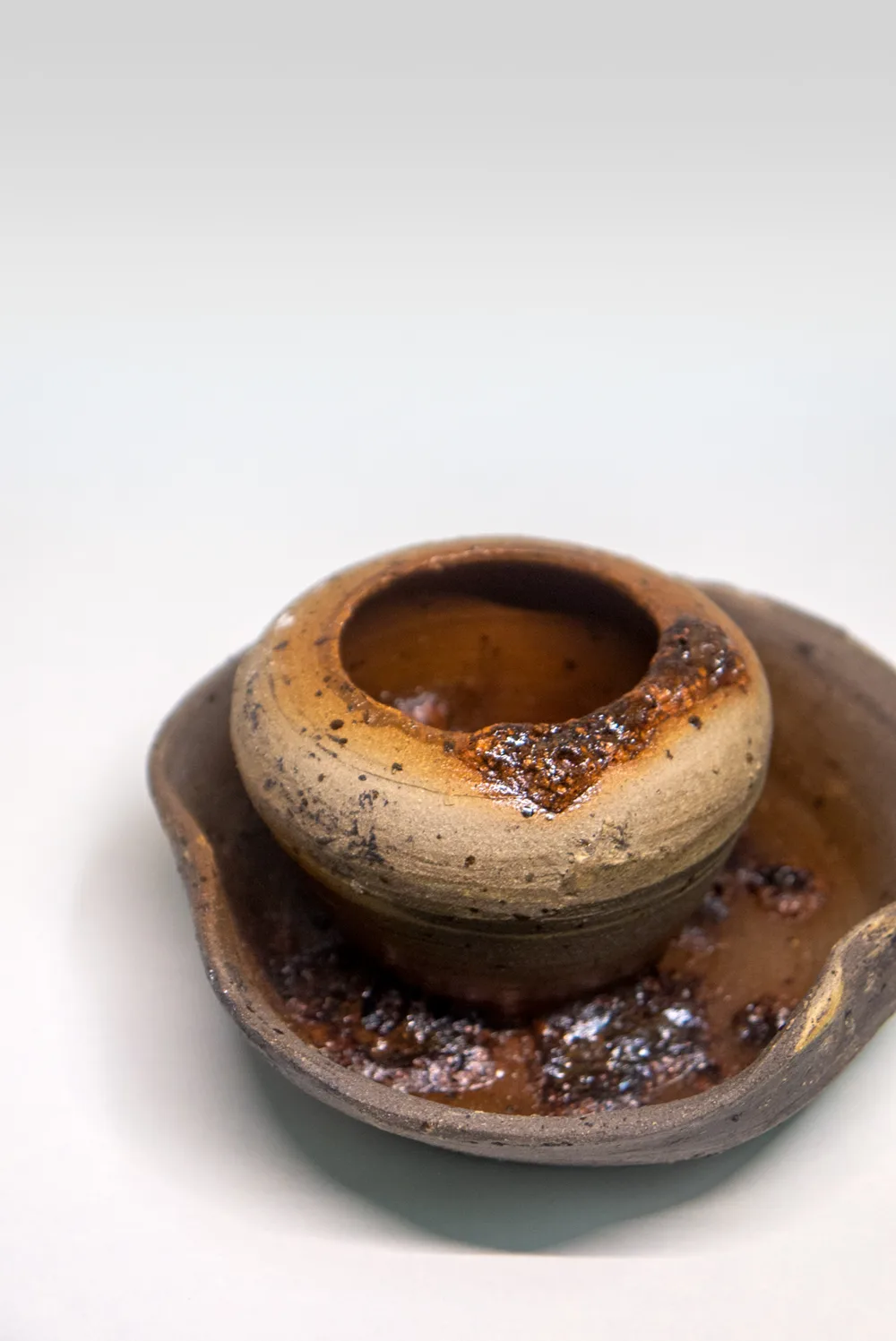 Verschmelzung von Keramik und Brot, Glasurersatz?