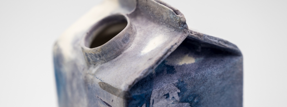 printed TetraPak, opened