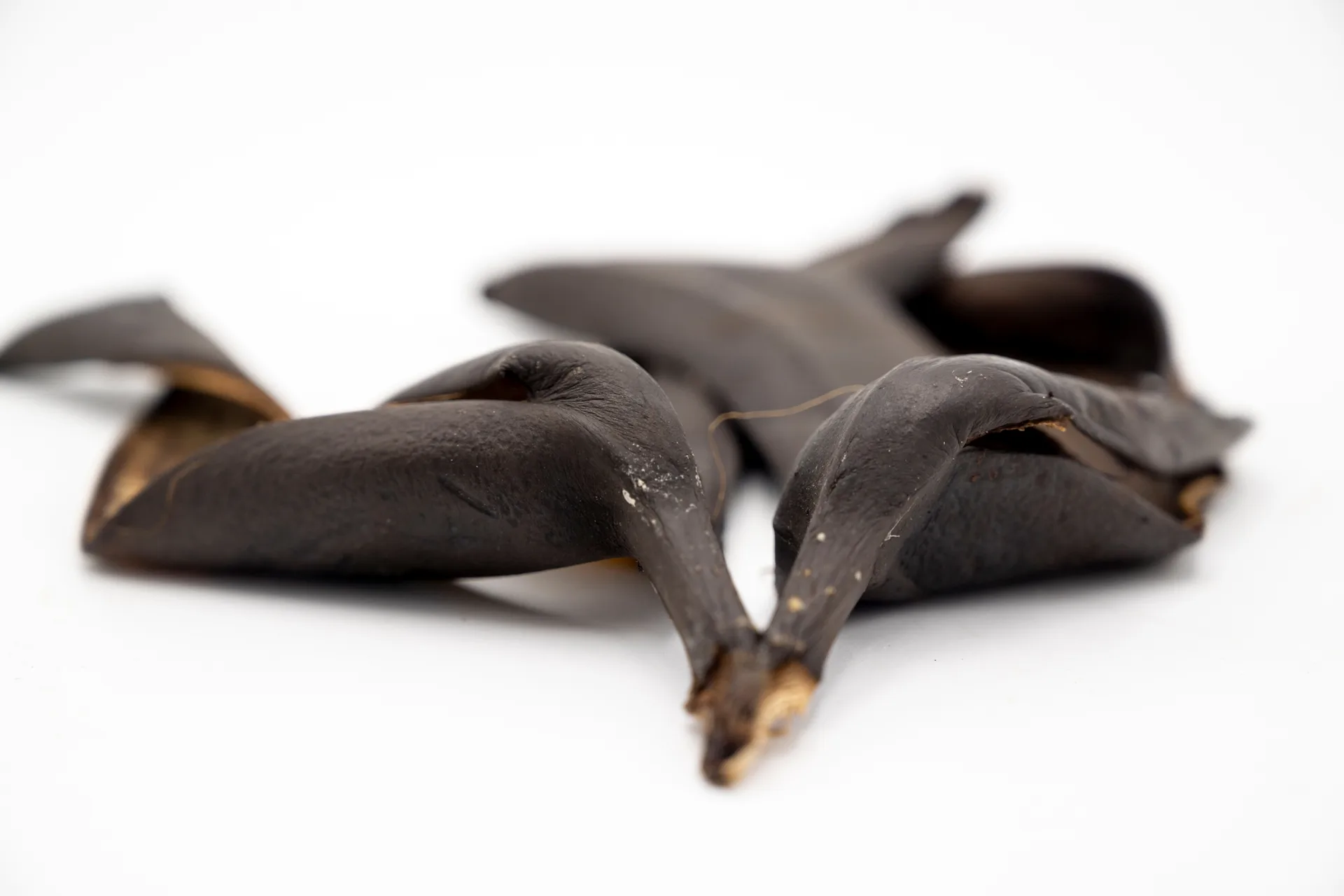 Bananenschale einer überreifen Banane