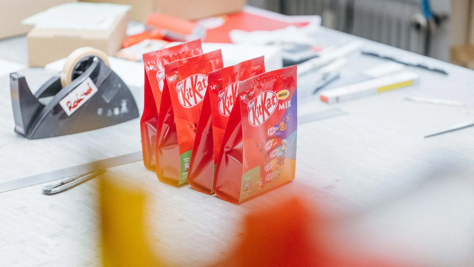 KitKat Mini Mix Prototyp Herstellung