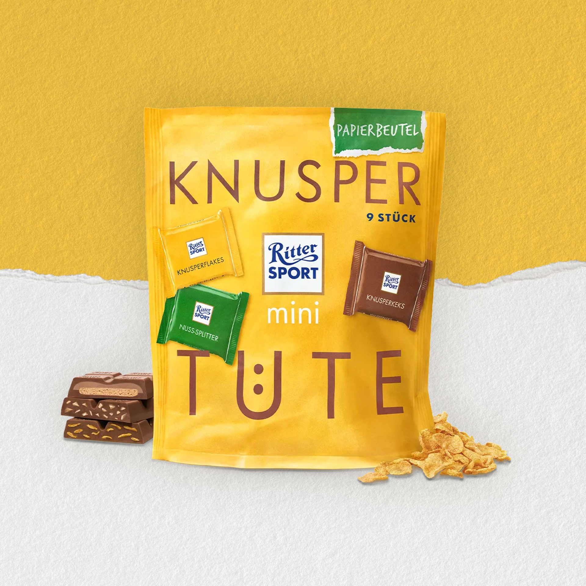 Ritter Sport Minis - Knusper Tüte