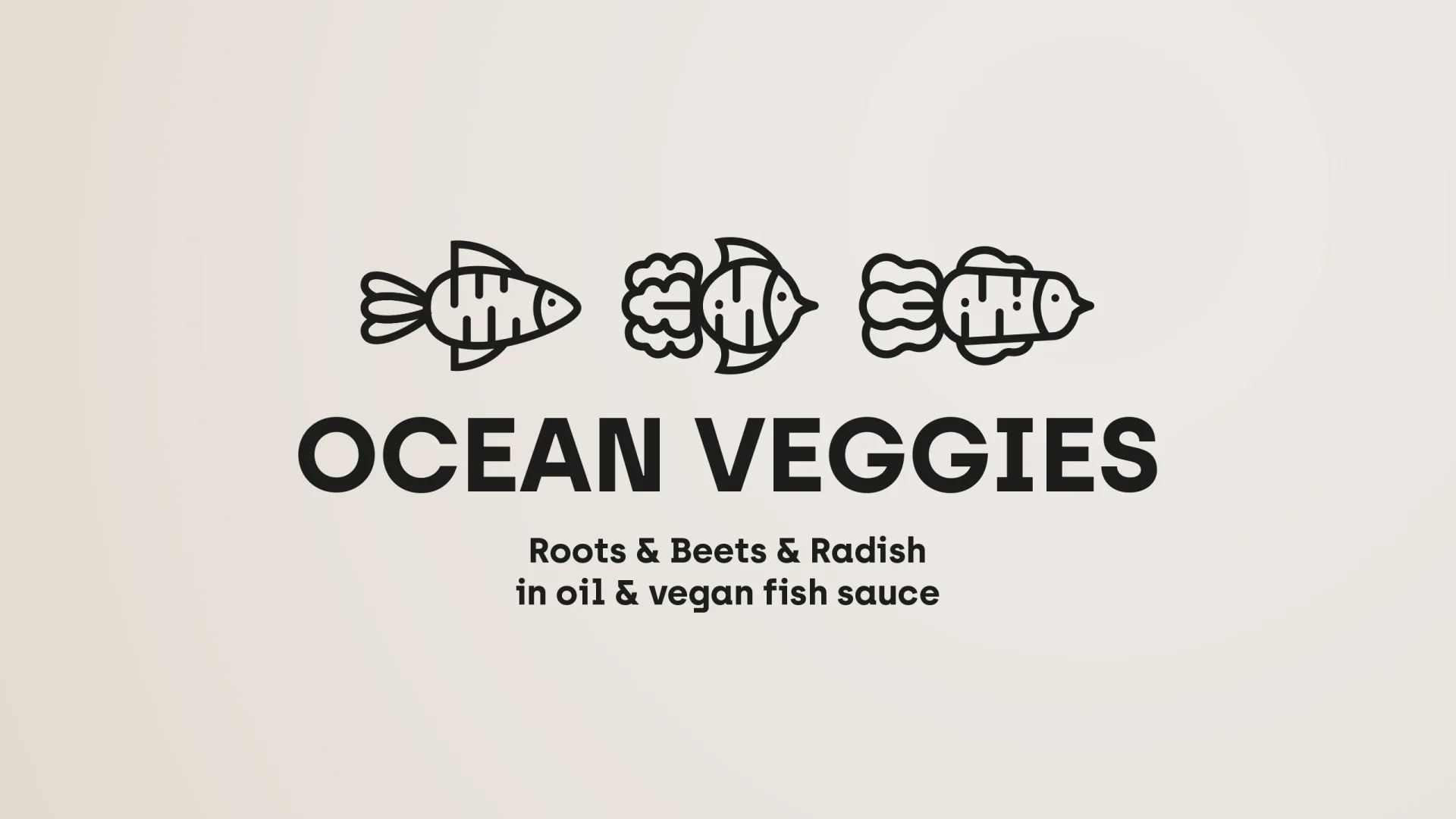 Ocean Veggies logo and taste