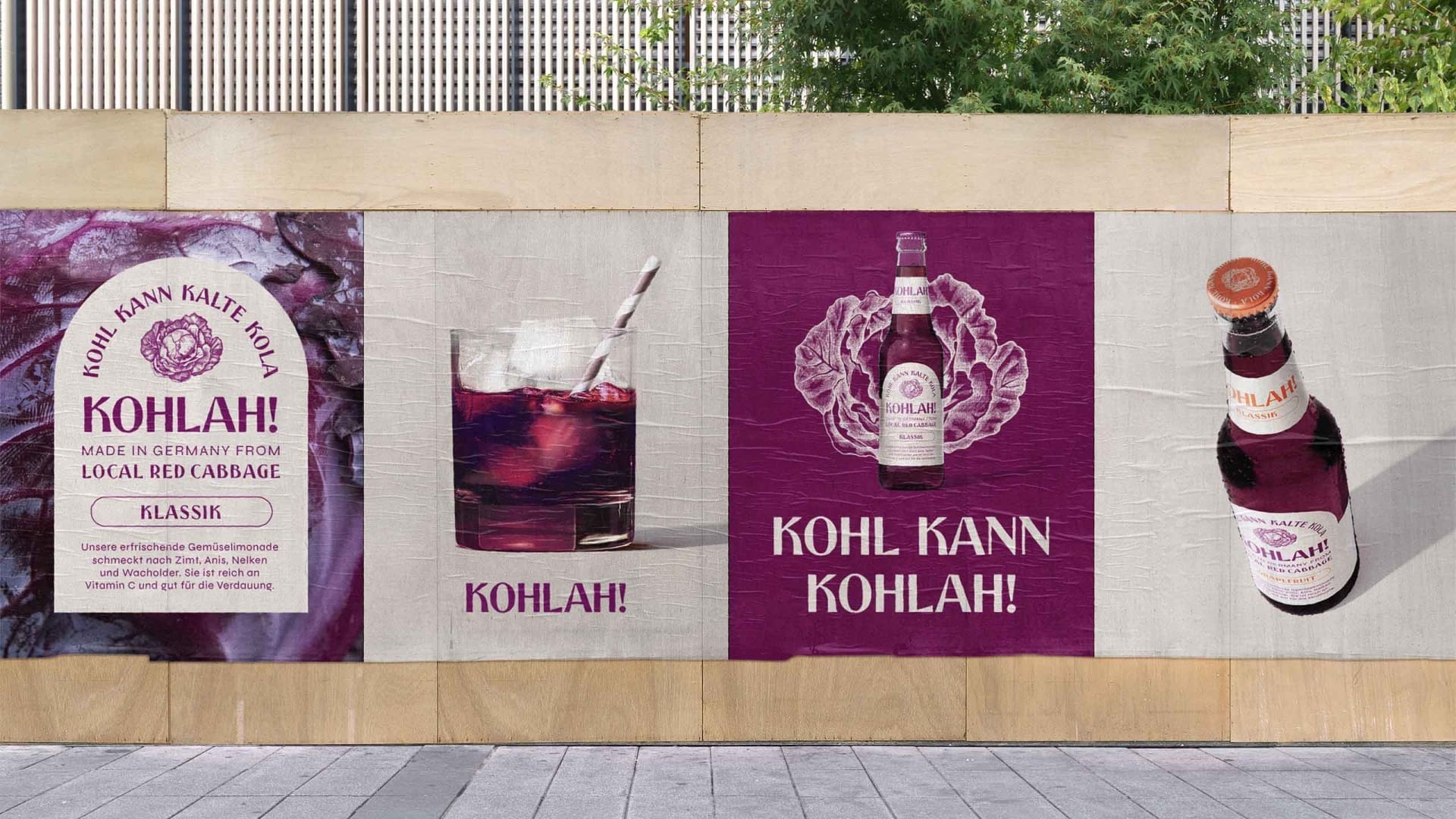 Kohl kann Kohlah - Out of Home Plakatwerbung