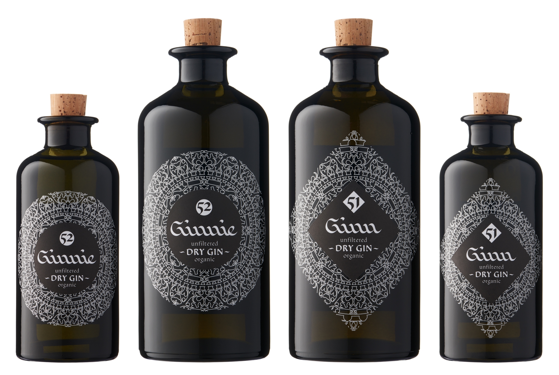 Flavors and sensory - Ginn and Ginnie bottles
