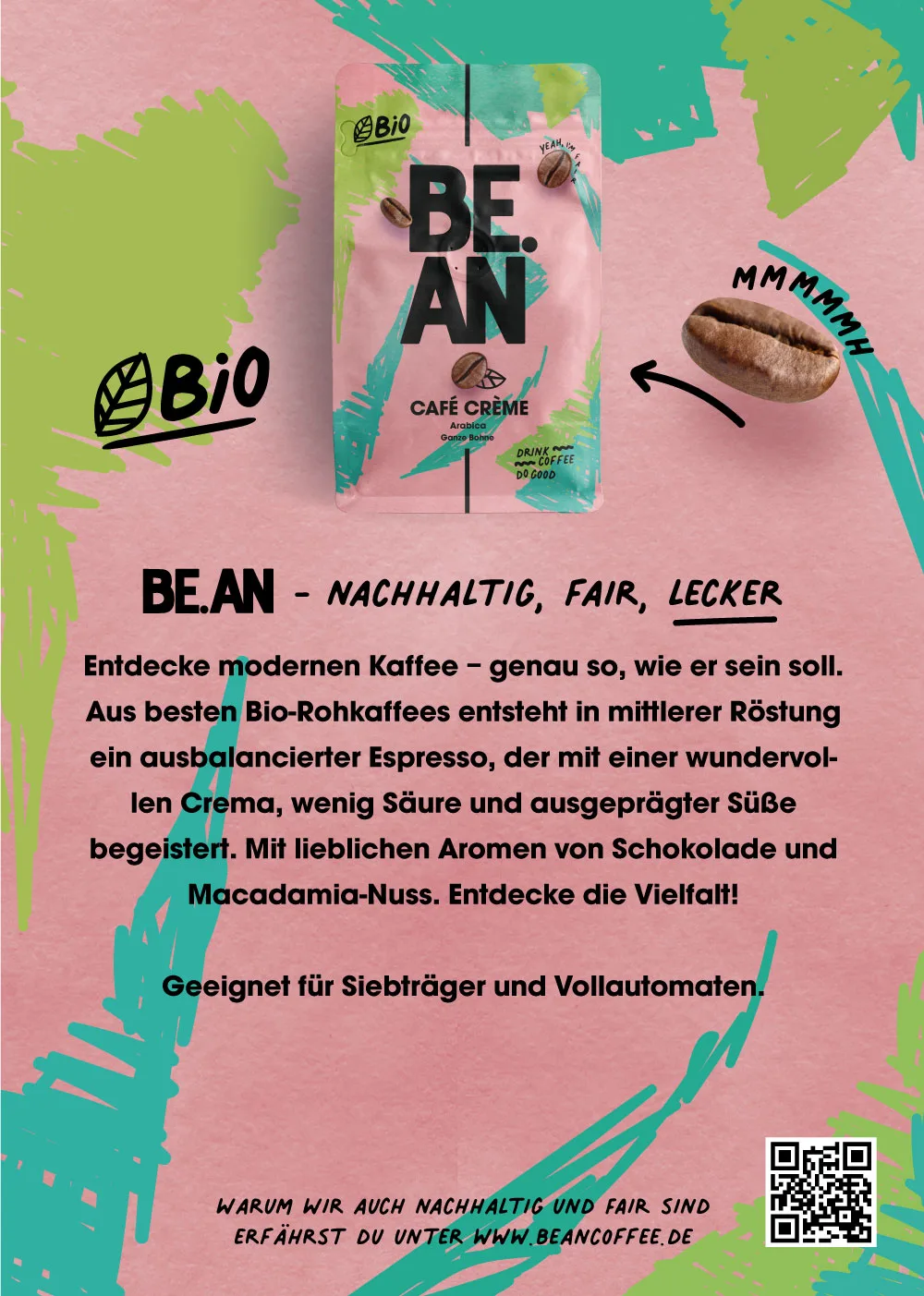 Kaffeegenuss BE.AN Flyer