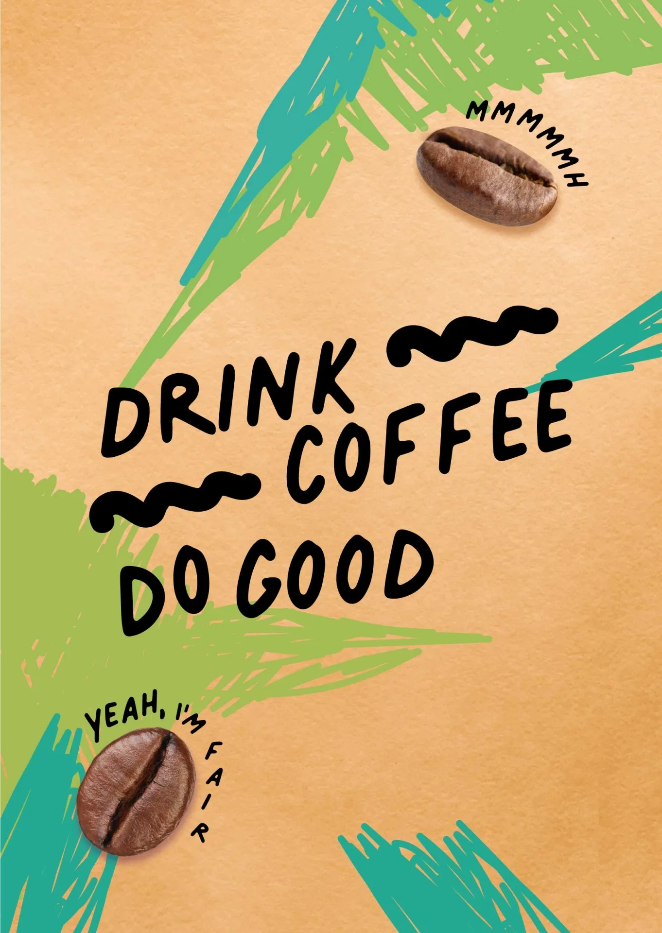 Kaffeegenuss BE.AN Poster