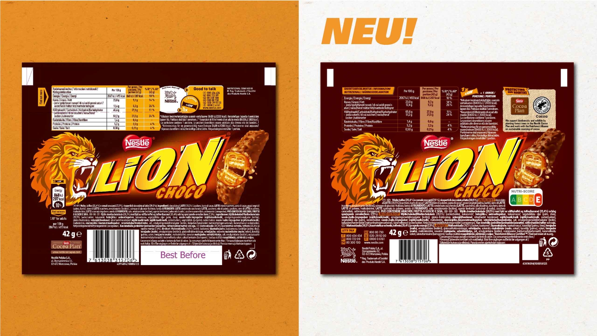 Nestlé Lion - Backstory
