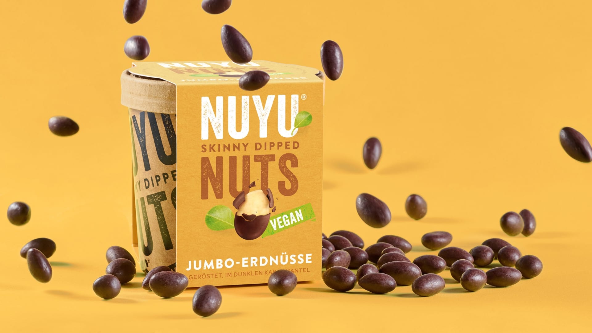 Nuyu Nuts - knackige Nüsse mit Schokoladenüberzug