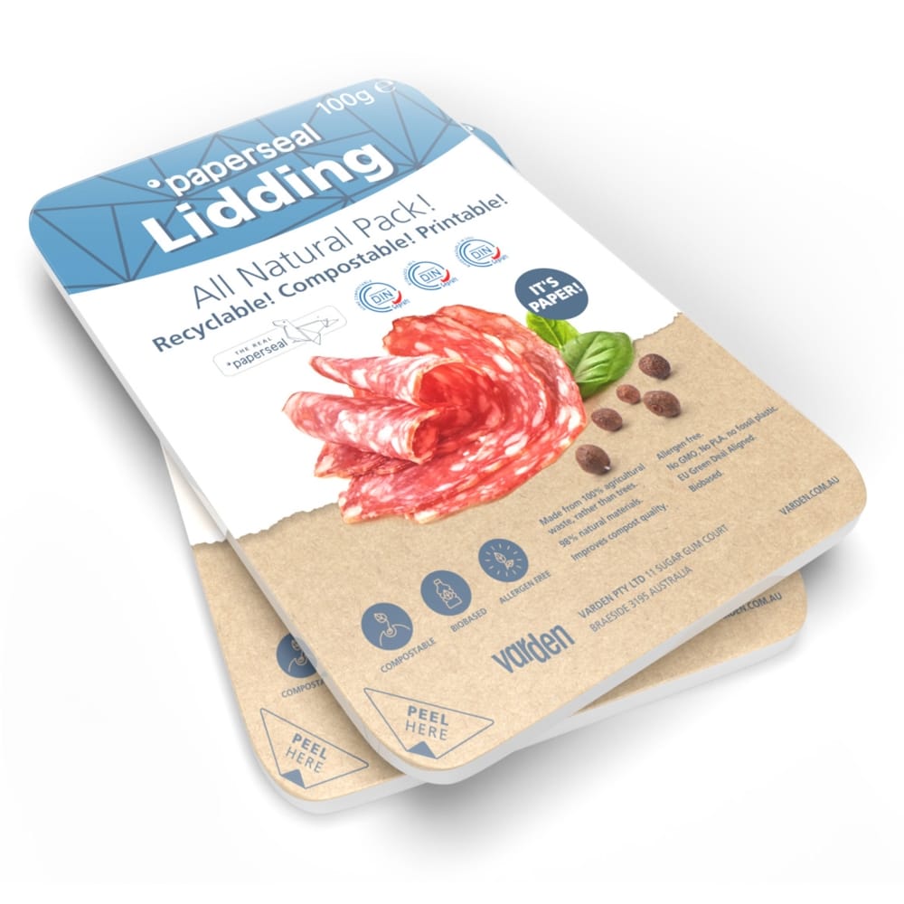 Paperseal lidding